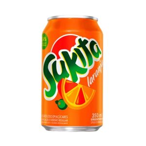 Refrigerante Sukita Laranja Lata 350ml
