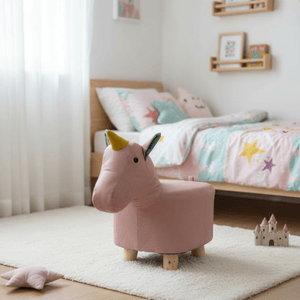 Puff Infantil Unicórnio 30cm