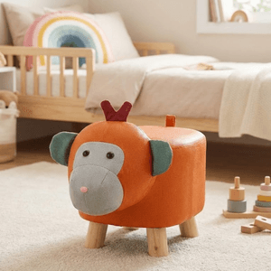 Puff infantil Macaquinho 30cm