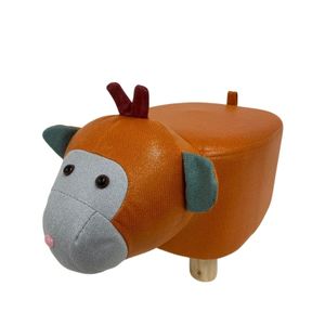 Puff infantil Macaquinho 30cm