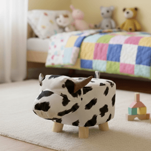 Puff Infantil Vaquinha 30cm