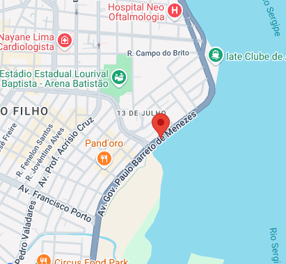 Avenida Governador Paulo Barreto de Menezes 770 Treze de Julho - Aracaju - SE 49020-010 Brasil