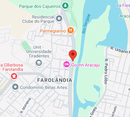 Avenida Governador Paulo Barreto de Menezes Nº662,B Farolândia - Aracaju - SE 49032-000 Brasil